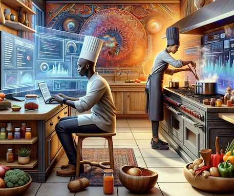 Cooking Up Algorithms: The Shared Recipe of A Chef and Machine Learning