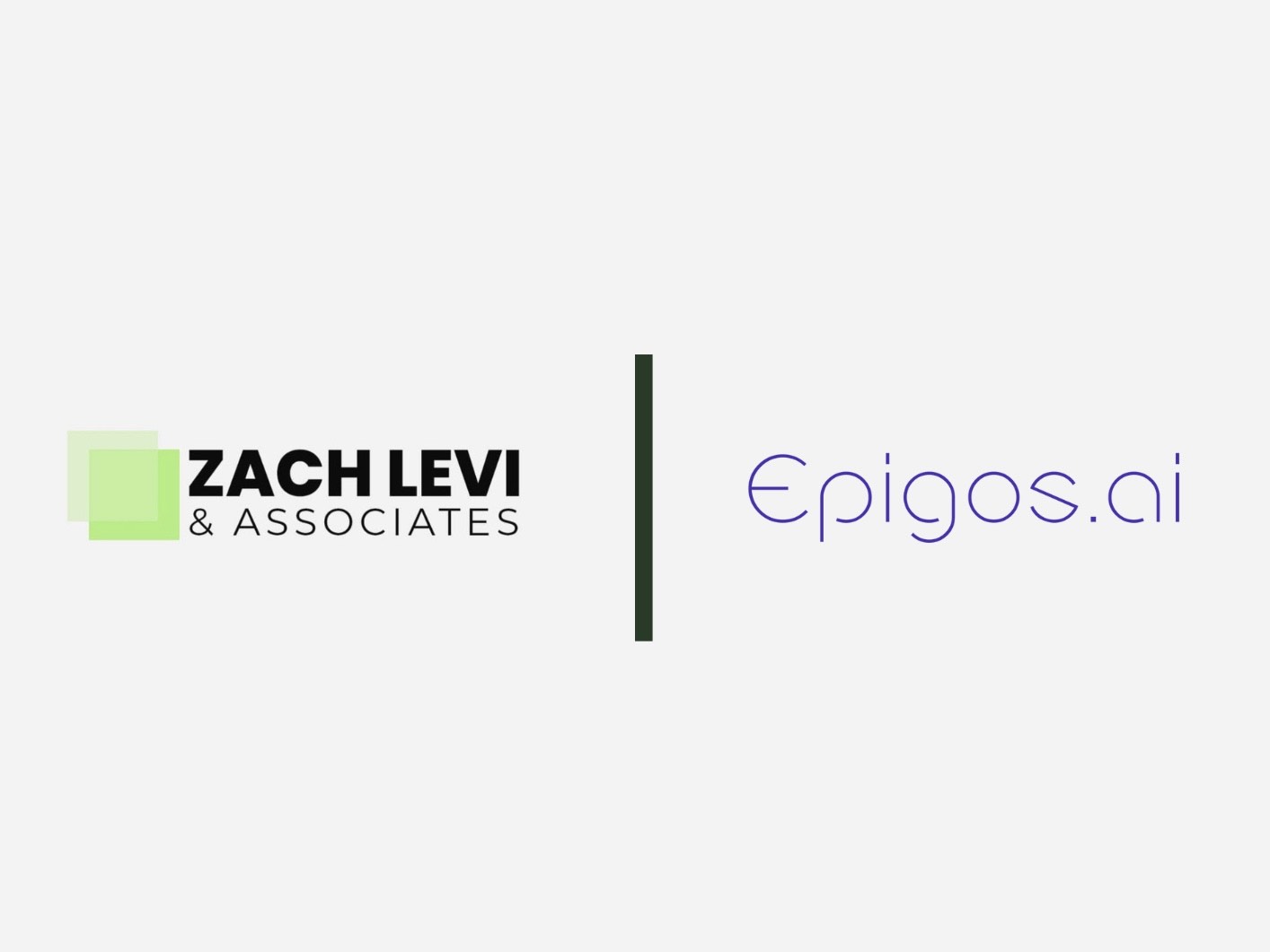 Epigos AI Partners with Zach Levi & Associates